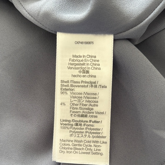 Madewell Blue Floral Midi Dress - Picture 6 of 6